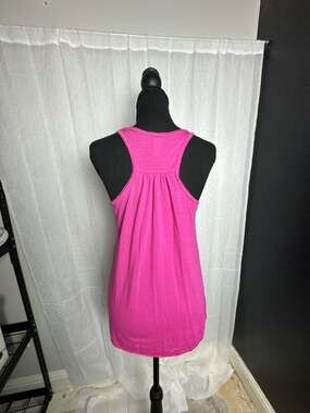 BELLA+CANVAS Women's Flowy Racerback Tank Top in Pink